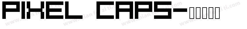 Pixel Caps字体转换